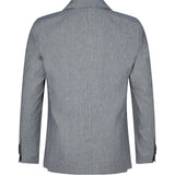2Blind2C Faith Cotton Linen Blazer Suit Blazer Fitted BLU Blue