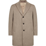 2Blind2C Cooper Wool & Mohair Coat Coat BGE Beige