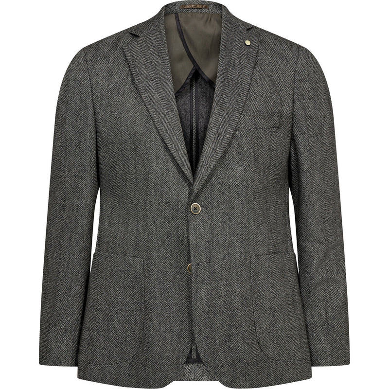 2Blind2C Faith Herringbone Blazer Blazer Fitted OLI Olive