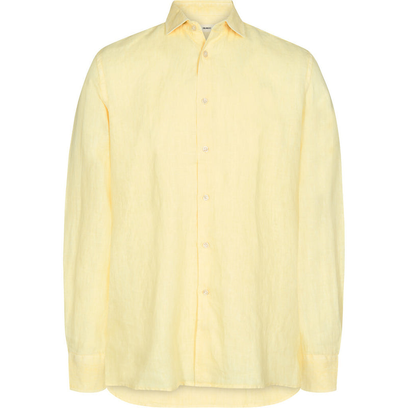 2Blind2C Felipe Fitted Linen Shirt Shirt LS Fitted YEL Yellow