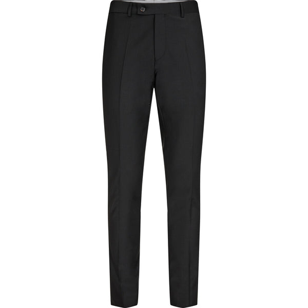 2Blind2C Flint Fitted Wool Suitpant Suit Pant Fitted BLK Black