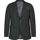 2Blind2C Ford Wool Suit Blazer Suit Blazer Fitted GRN Green