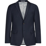 2Blind2C Ford Wool Suit Blazer Suit Blazer Fitted NAV Navy