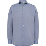 2Blind2C Felipe Fitted Oxford Shirt Shirt LS Fitted BLU Blue