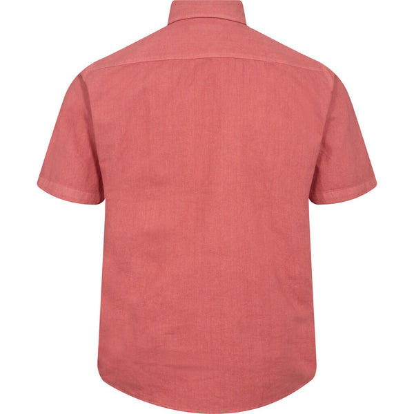 2Blind2C Franco Short Sleeve Linen Shirt Shirt SS Fitted ROST Rost
