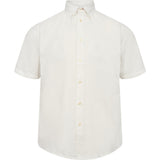 2Blind2C Franco Short Sleeve Linen Shirt Shirt SS Fitted WHT White