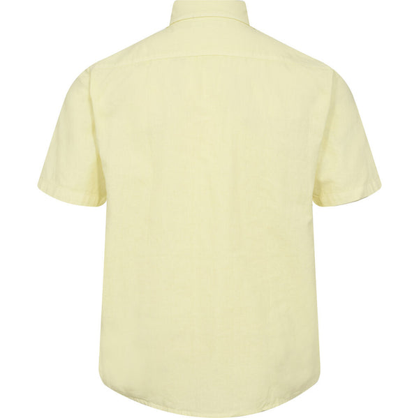 2Blind2C Franco Short Sleeve Linen Shirt Shirt SS Fitted YEL Yellow