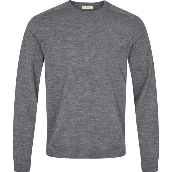 2Blind2C Kano Crewneck Sweater Knitwear MGR Mid Grey