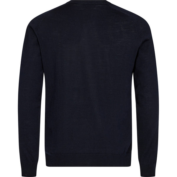 2Blind2C Kriva Merino Cardigan Knitwear NAV Navy