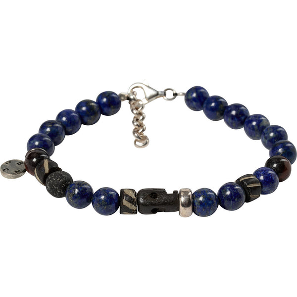 2Blind2C Round Gemstone Bracelet 8mm Accessories DBL Dark Blue