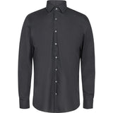 2Blind2C Simon Shirt Shirt LS Slim BLK Black