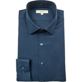 2Blind2C Simon Shirt Shirt LS Slim MBL Mid Blue