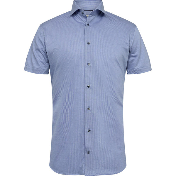 2Blind2C Steve Short Sleeve Stripet Jersey Shirt Shirt SS Slim LBL Light Blue