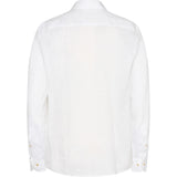 2Blind2C Felipe Linen Shirt Shirt LS Fitted WHT White