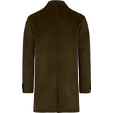 2Blind2C Fisichella Wool Coat with insert Coat GRN Green