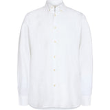 2Blind2C Franco Buttondown Linen Shirt Shirt LS Fitted WHT White