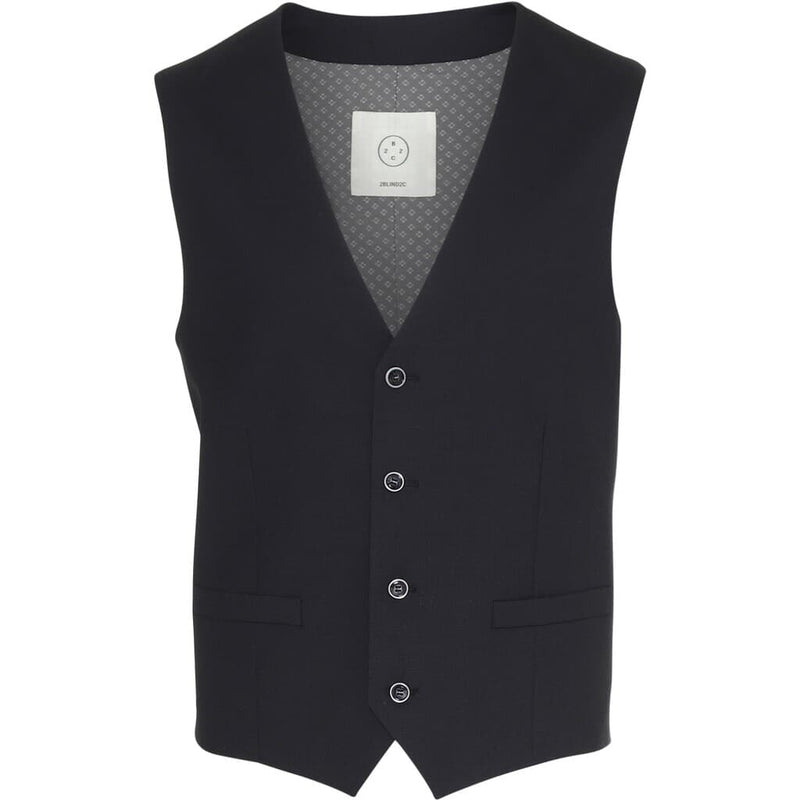 2Blind2C Fresco Wool Vest Suit Vest NAV Navy