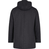 2Blind2C Jovan Wool Long Jacket Coat DGR Dark Grey