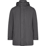 2Blind2C Jovan Wool Long Jacket Coat MGR Mid Grey