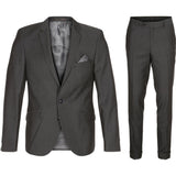 2Blind2C Shelby Stone Pure Wool Slim Suit NOOS Suit Slim DGR Dark Grey