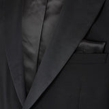 2Blind2C Wayne Tuxedo Jacket Pointed Revers Galla 100 Black